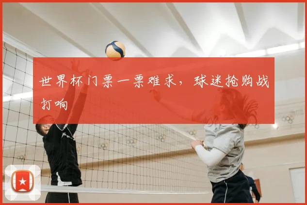 世界杯门票一票难求,球迷抢购战打响