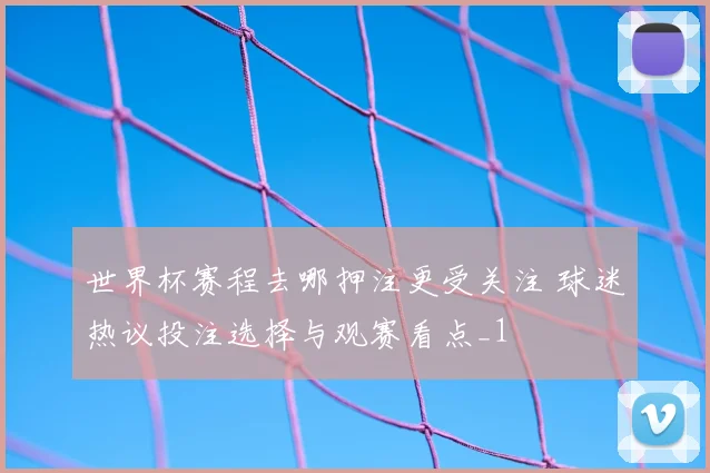 世界杯赛程去哪押注更受关注 球迷热议投注选择与观赛看点_1